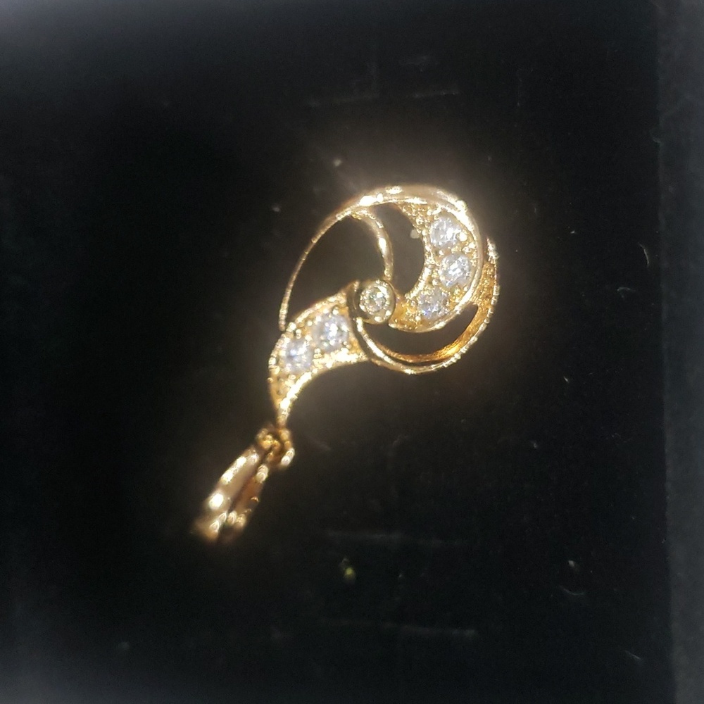 Lovely Rose Gold Snail Pendant Charm For Womens Chain Necklace Choker